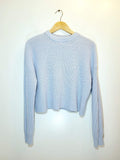 BP. Ribbed Crop Crewneck Sweater - Size M