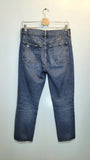 GAP Cheeky Straight High Rise Deconstructed Jeans - Size 29