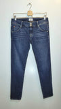 Hudson Collin Mid-Rise Skinny Jean - Size 28