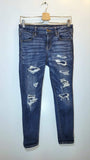 American Eagle Ne(x)t Level Ripped Jegging - Size 8