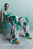 Zara Floral Chiffon Jumpsuit - Size S