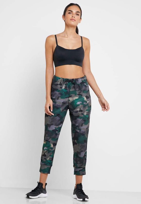 Nike Dri-FIT Icon Clash 7/8 Fleece Camo Training Pants - Size S