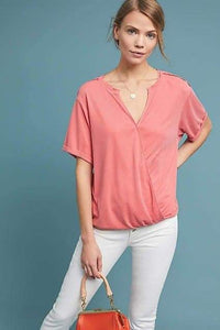 Anthropologie Saturday/Sunday Amy Surplice Top - Size S