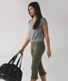 Lululemon Throwback Gather and Crow HR Crop - Size 8