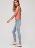 AGOLDE Sophie High-Rise Distressed Cropped Skinny Jean - Size 30