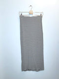 Zara TRF Ribbed Stripe Maxi Skirt - Size S