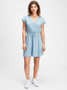 GAP Flutter Sleeve Dress - Size S