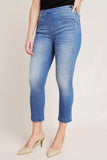 Anthropologie Pilcro High-Rise Capri Denim Leggings - Size 28