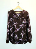 Rebecca Taylor Silk Popover Blouse - Size 8