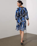 Chico's Ikat Tunic Dress - Size XL