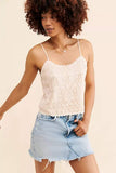 Anthropologie Tiny Anne Lace Cami - Size M