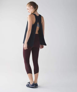 Lululemon Wunder Under Crop (Laser) *Full-On Luon - Size 6