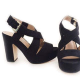 H&M Strappy Platform Heels - Size 39