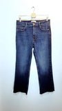 Zara Z1975 High Waist Mini Flare Jeans - Size 10