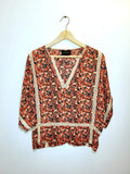 Zadig & Voltaire Chaman Print Top - Size S