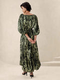 Banana Republic Blouson Maxi Dress - Size L