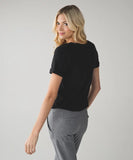 Lululemon Love Tee Rolled Sleeves - Size 8