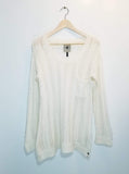 One Teaspoon Mohair Cream Sweater - Size S/M