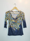 Anthropologie Postage Jacaranda Top - Size XS