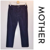 Mother The Dazzler Ankle Hopscotch Corduroy - Size 30